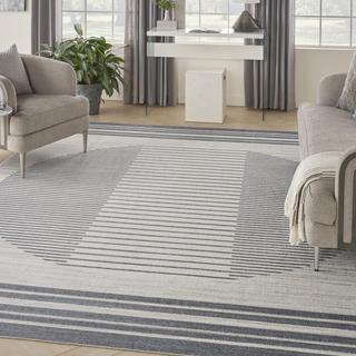 Astra Washable Circular Pattern Area Rug