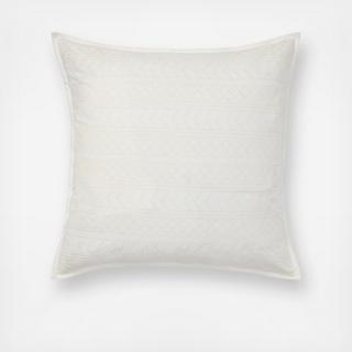 Willa Percale Hemstitch Euro Sham