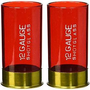 Fairly Odd Novelties 12 Gauge Shotgun Shell Shot Glasses Set of 4