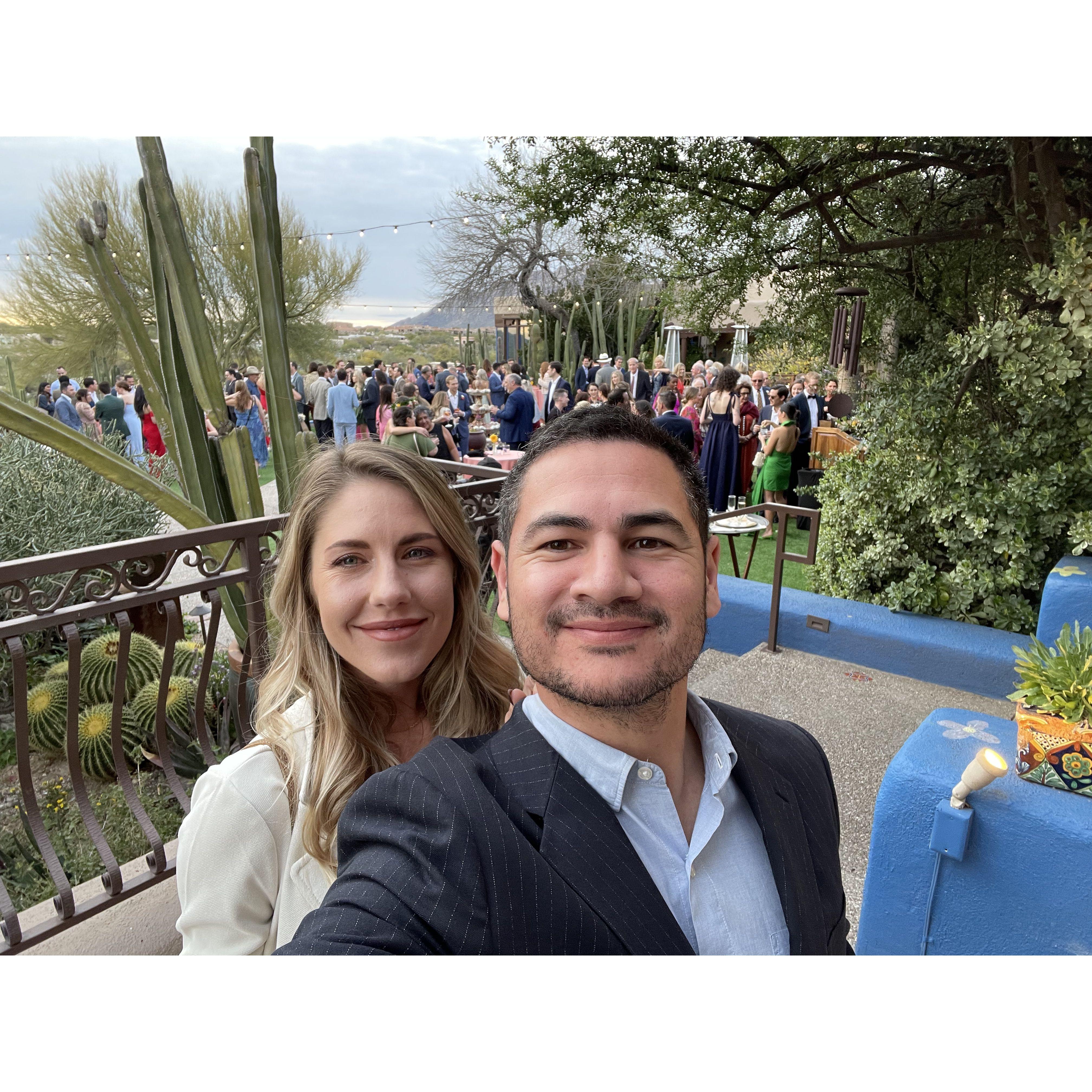 March 2023, Tucson, AZ - over friend's wedding weekend