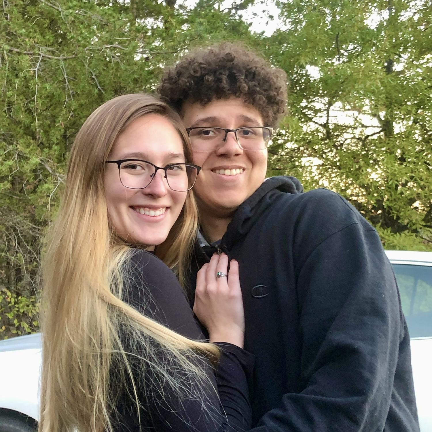 This was our first picture of us together, 3 days after he asked me to be his girlfriend.