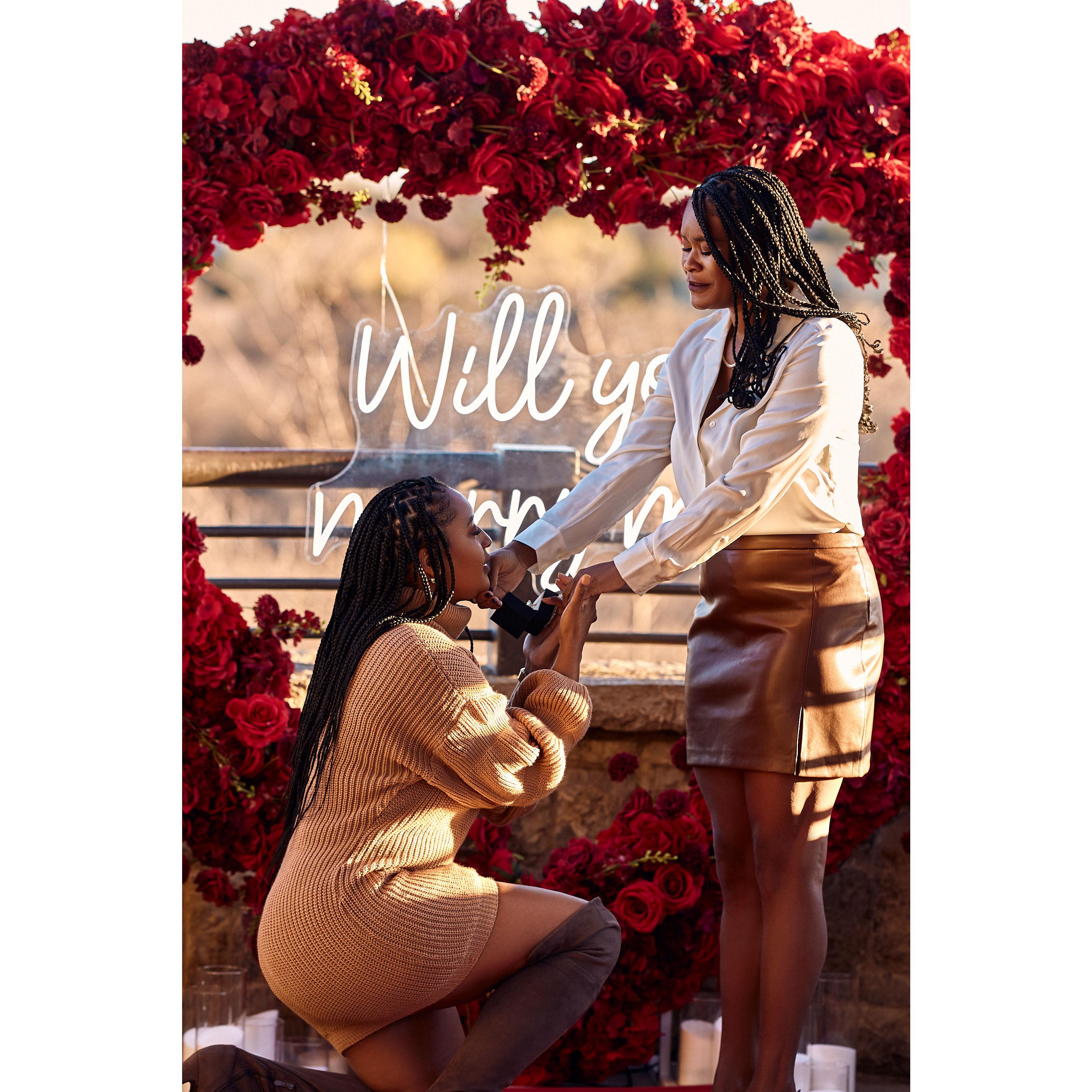 Double Proposal - Shameika suprised Kia and proposed on 12.30.23