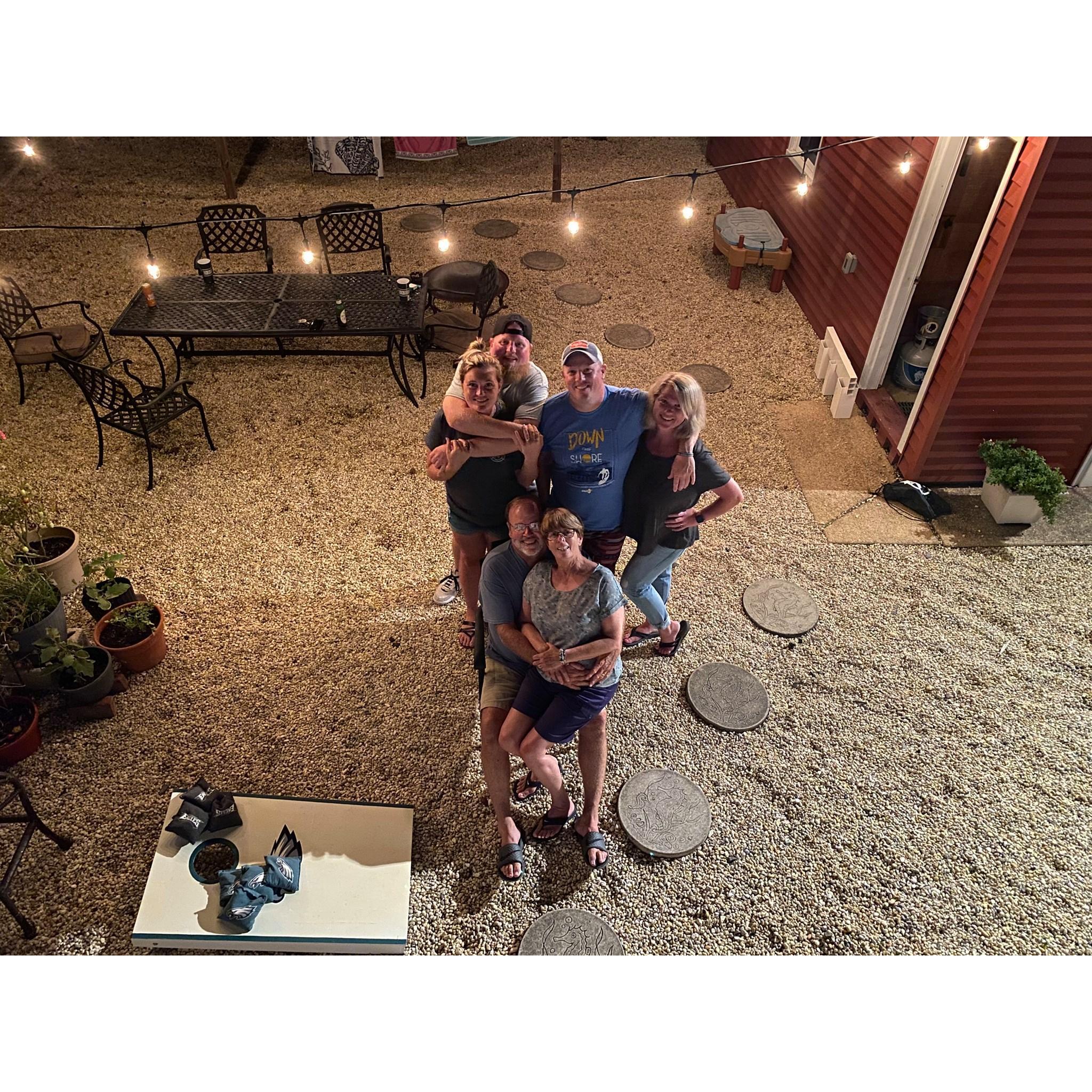 Summer nights with the family