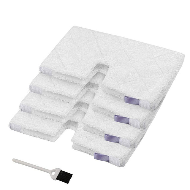 Replacement Microfiber Steam Mop pad Cleaning Pads for Shark Steam Pocket Mop S3500 Series S3550 S3501 S3601 S3601D S3901 S3801 S3801CO(White) (S3501-White) …