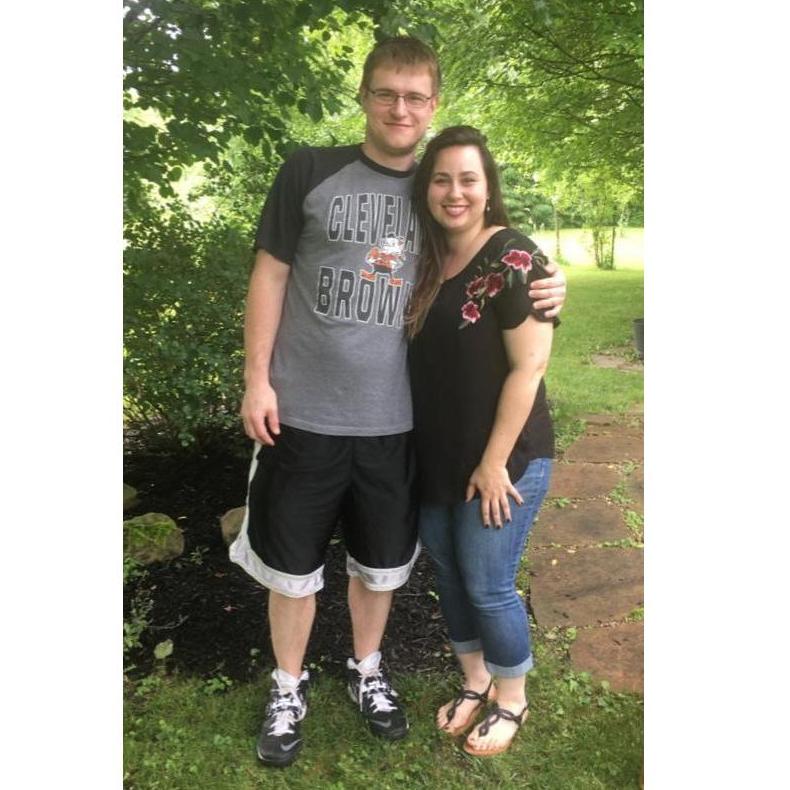 our first photo together - June 2018