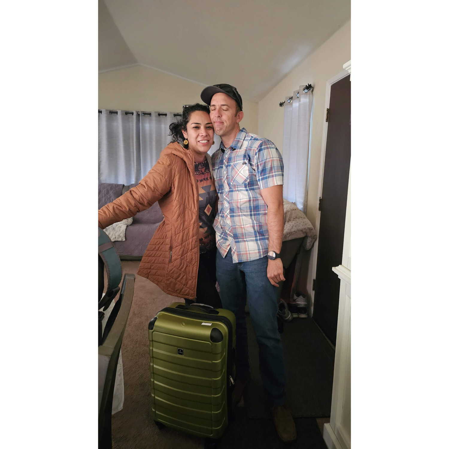 Good bye to Dina ☹️, I was visiting Micah in California