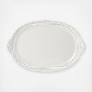 Italian Countryside Handled Platter