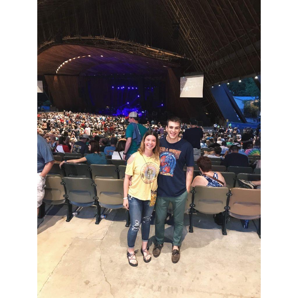 June 2018 - our 1st Dead show together!