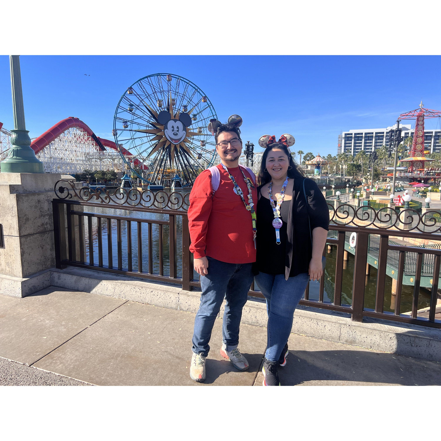 One of many trips to Disney