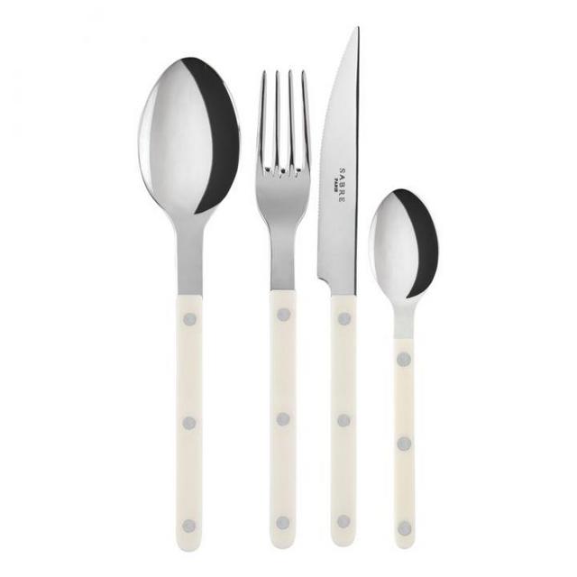 Cutlery Set - 4 Pieces Ivory