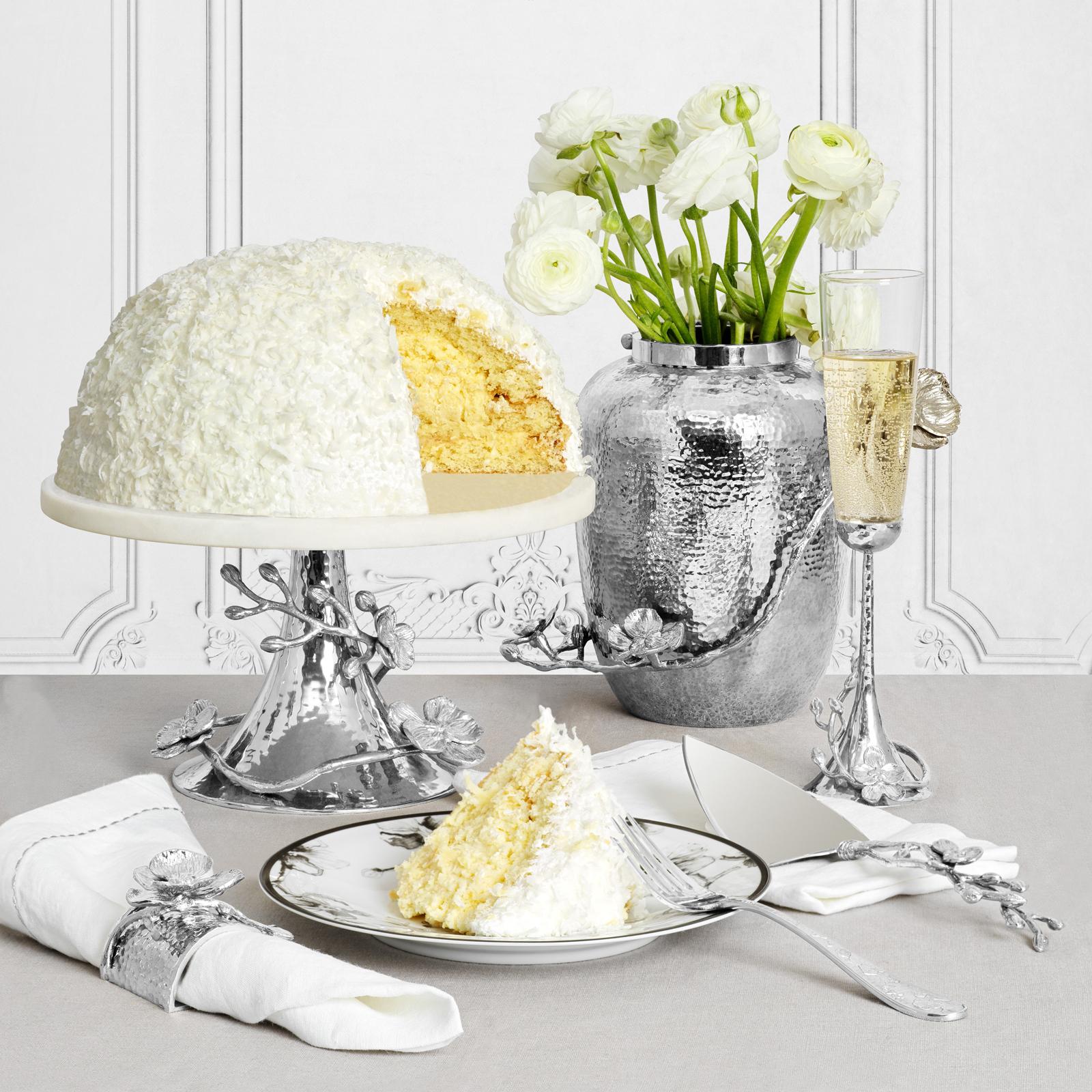 Michael Aram, Orchid Cake Stand | Zola