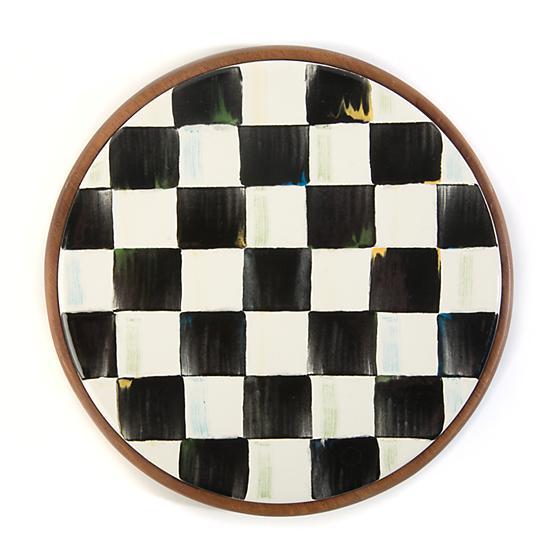 Courty Check Enamel Trivet