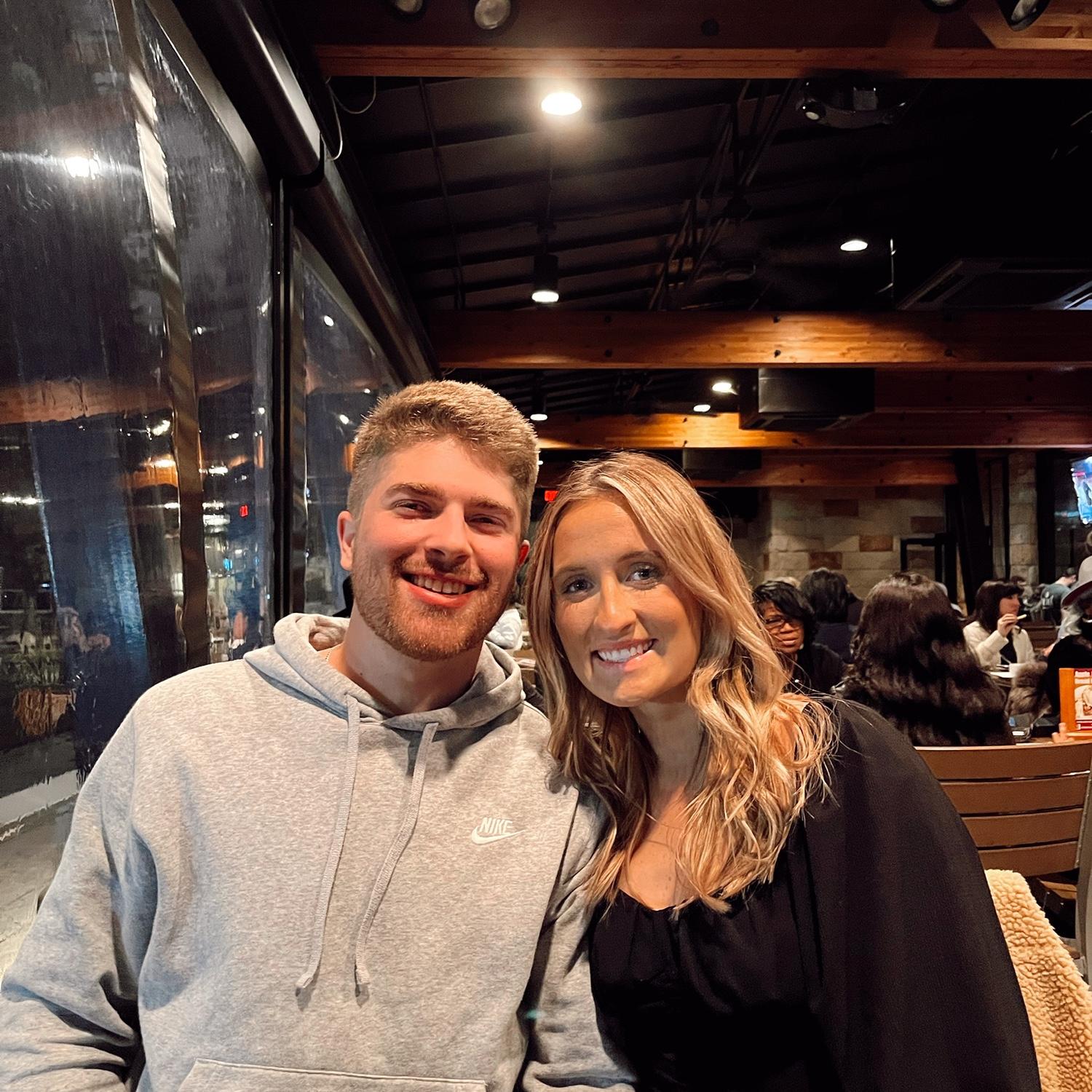 Our first birthday spent together