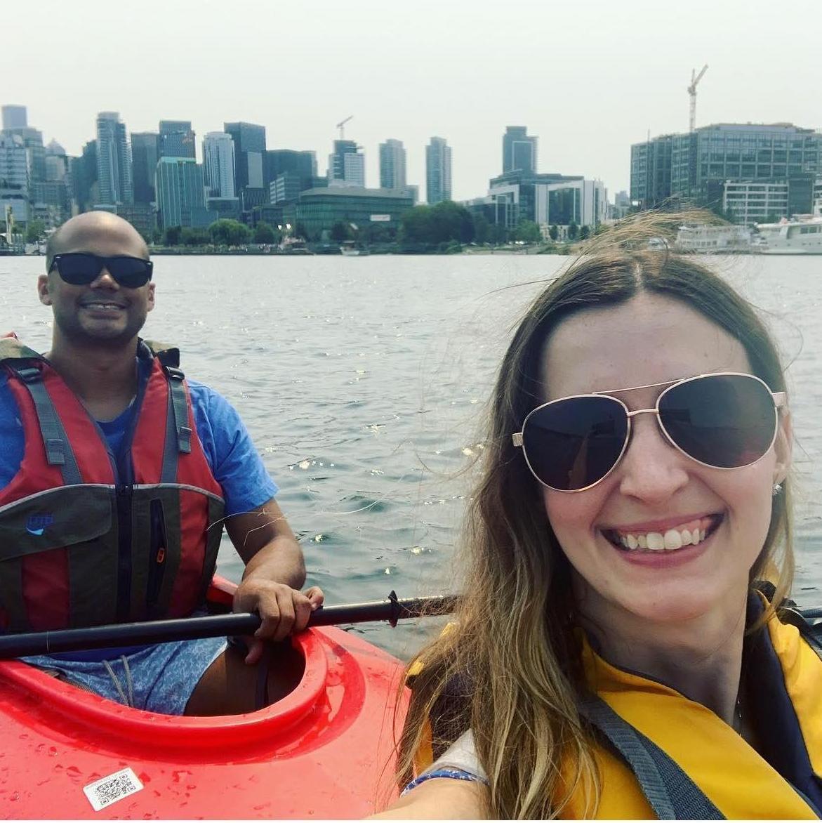 Northwest Road Trip- Kayaking with Choice and Abby in Seattle