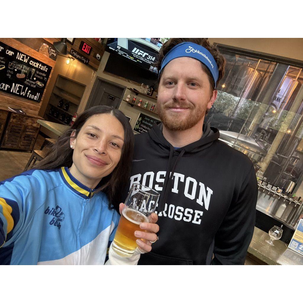 we love a good bike to the beach moment