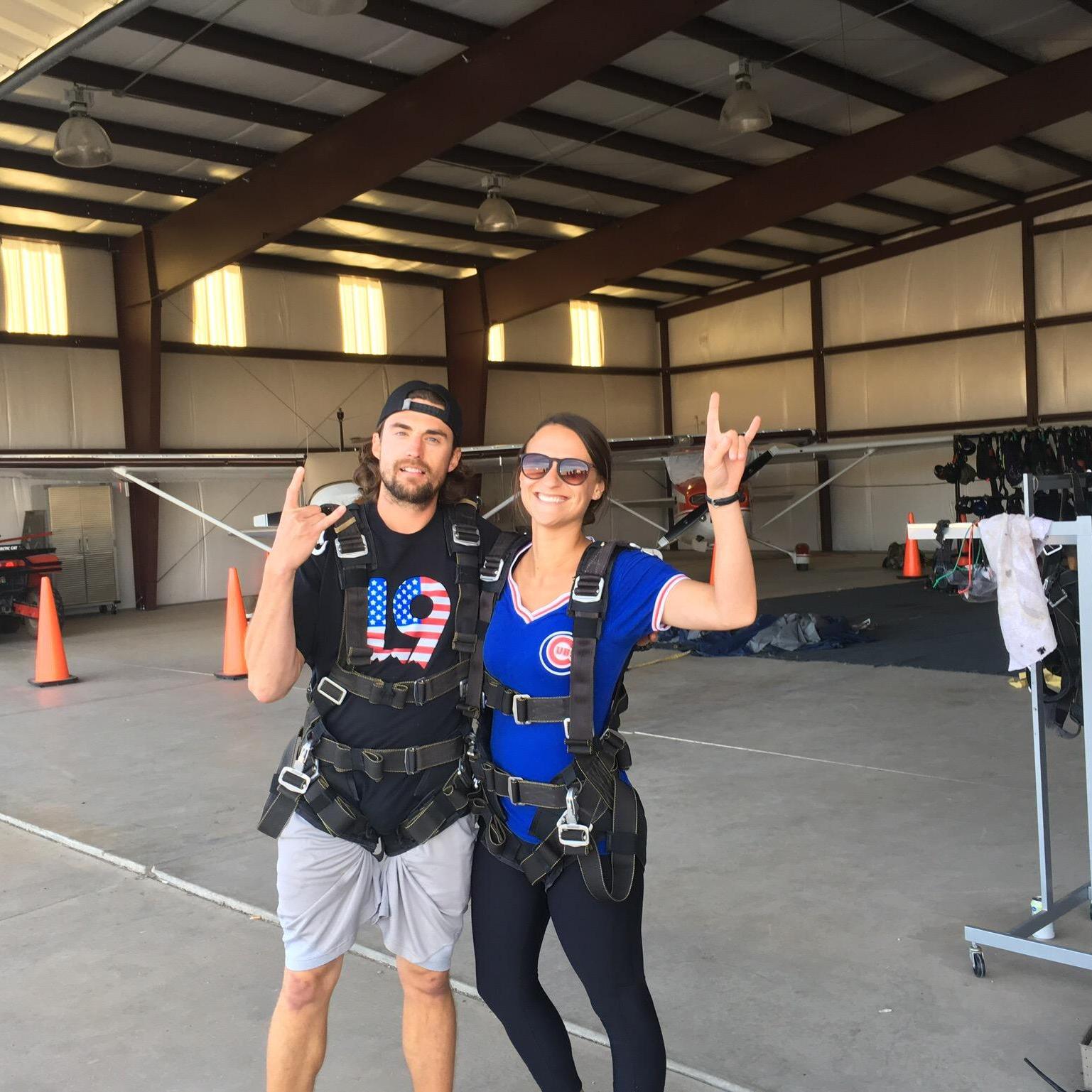 Skydiving in the Canyonlands, UT