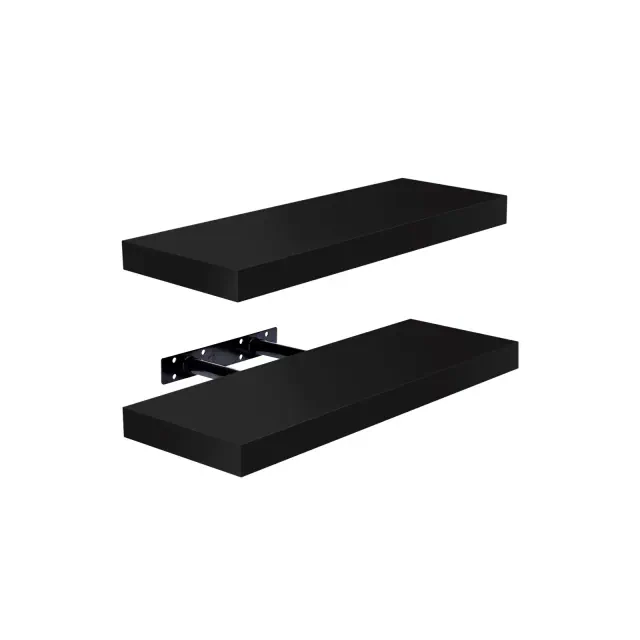 2 Pack 16 Inch Sorbus Coastal Rectangle Floating Shelves - for Home Décor to Display Trophies, Books, Frames, and more