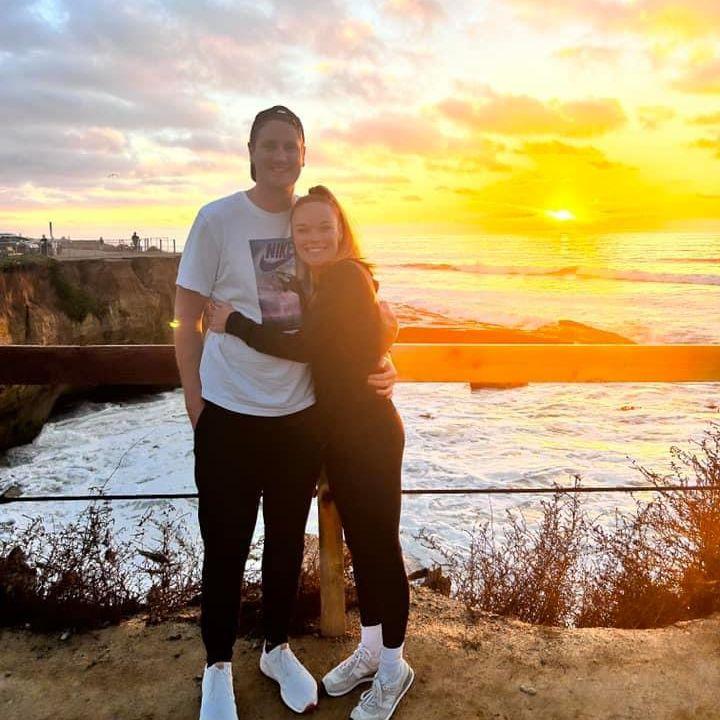 12/7/2023 - Haley and Hunter visit Sunset Cliffs on another birthday trip with their friends Lexi, Michelle and Keara