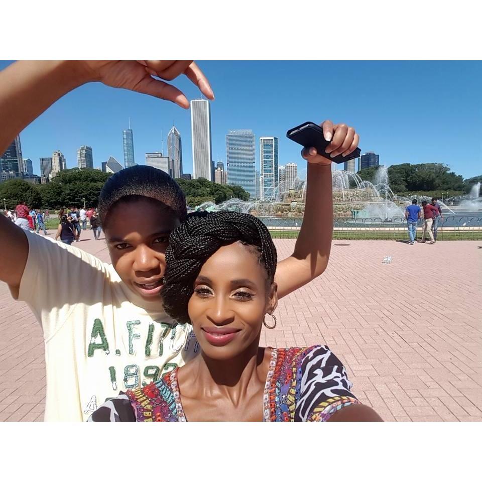 Enjoying the city of Chicago