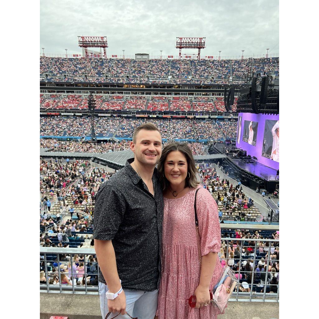 Donovan was a trooper at the Taylor Swift Concert ~ Nashville, TN 2023