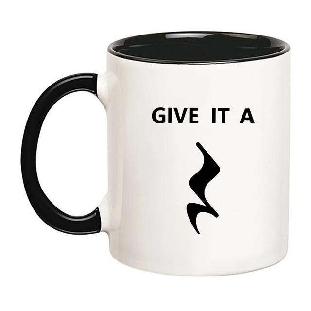 Fonhark - Funny Band Teacher Mug - Choir Director Mug - Orchestra Conductor Mug - Music Teacher Mug - Give it a Shit, Funny Dog Mug, Cute Mom Mug, 11 Oz Novelty Coffee Mug/Cup