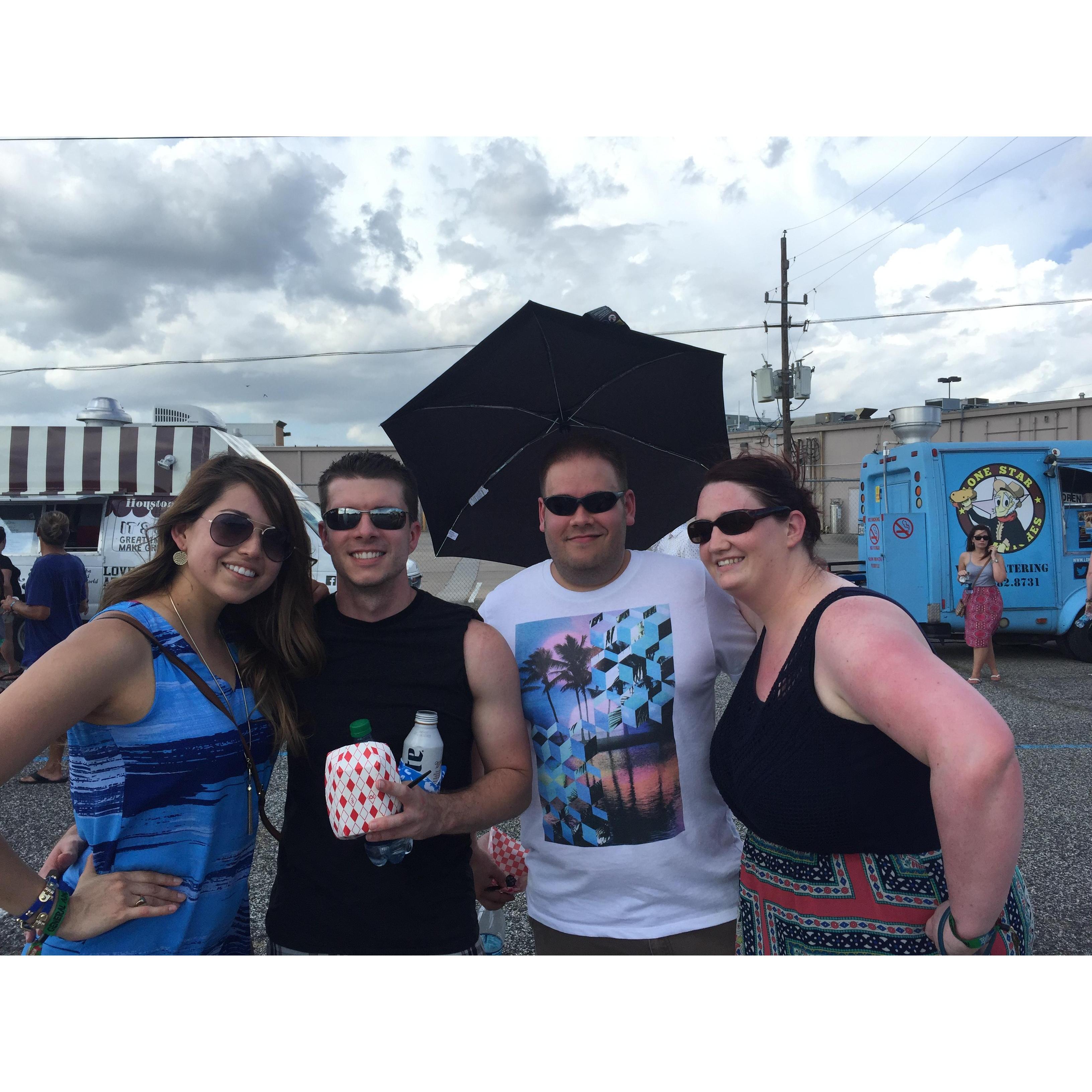 Food Truck Festival! It was so hot!