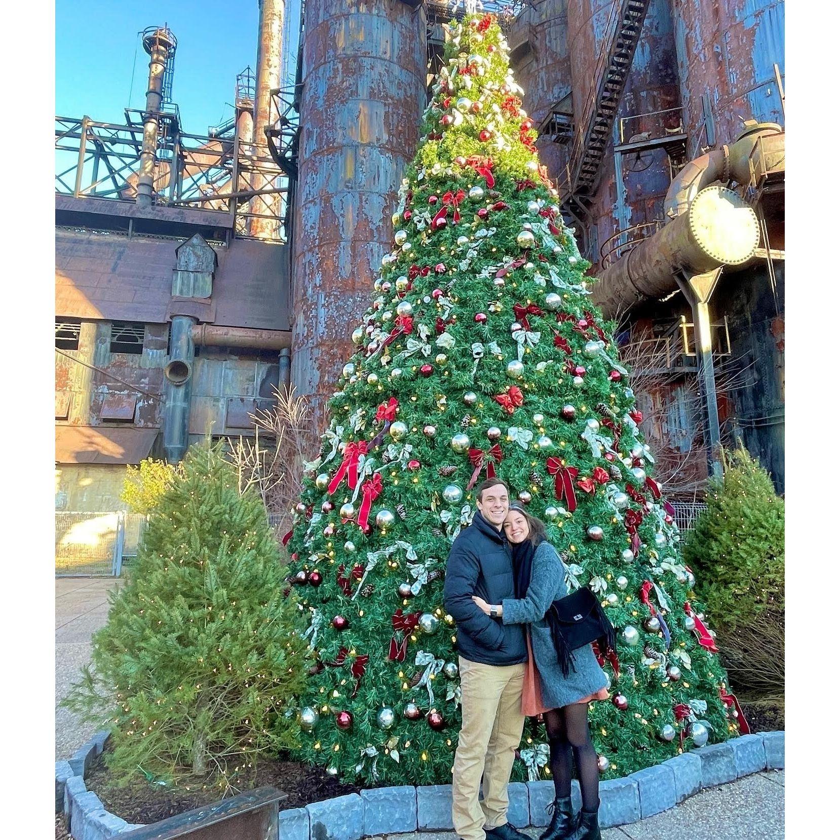 Christmas 2021 - Manon then flew in, our first time celebrating Christmas together ❤️