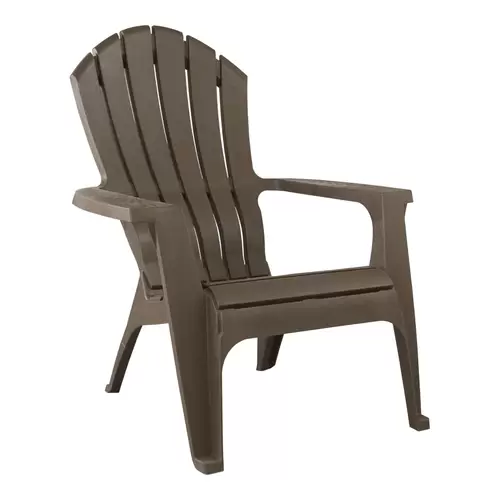 Adams Mfg Corp Stackable Plastic Stationary Adirondack Chair(s) with Slat Seat at Lowes.com
