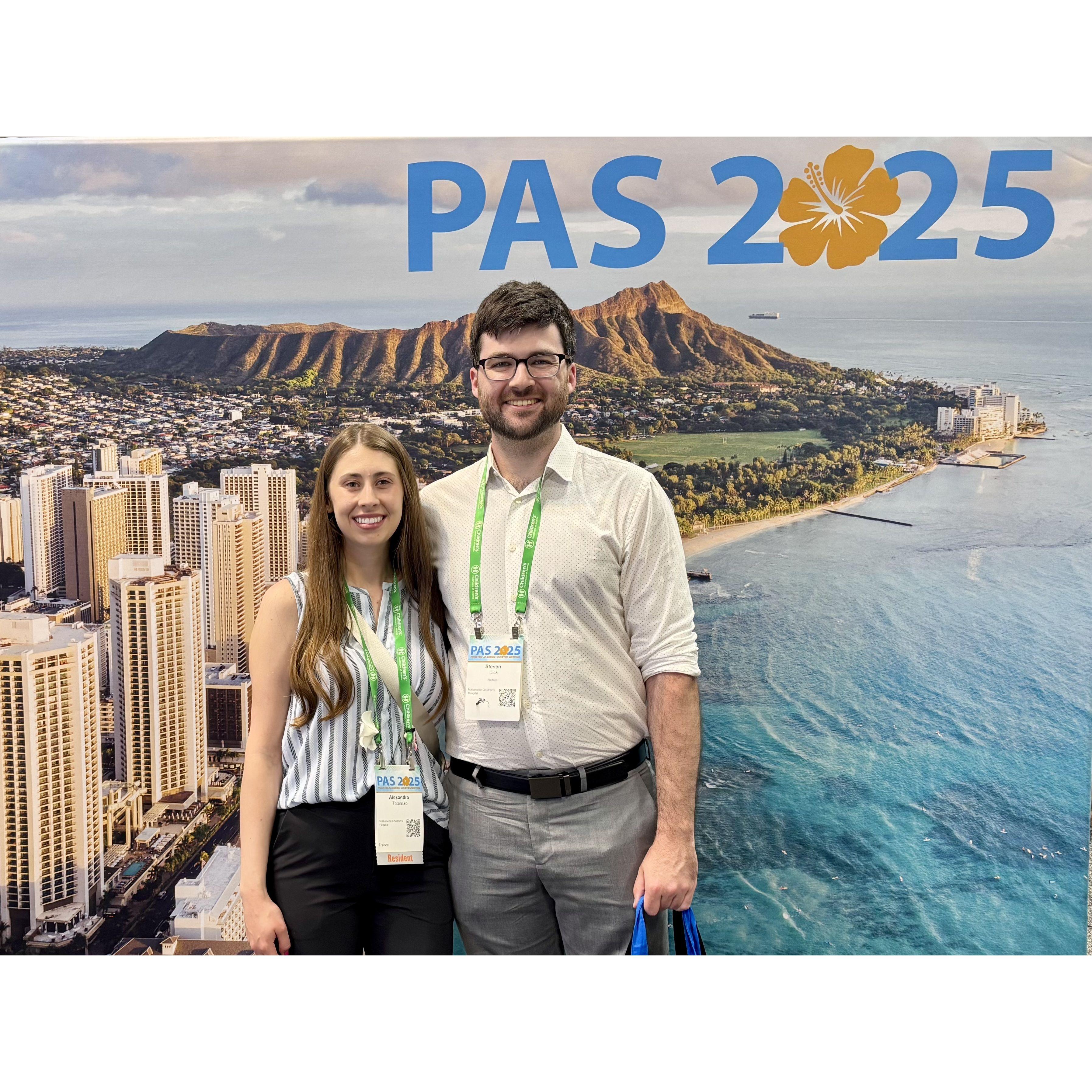 Presenting pediatric research in Hawaii!