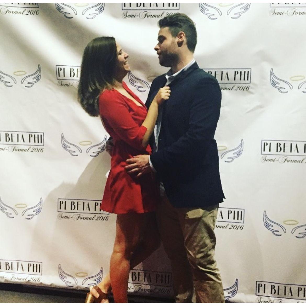 December 2016: Josh comes to Hallie's sorority semi formal party & the pair officially start dating