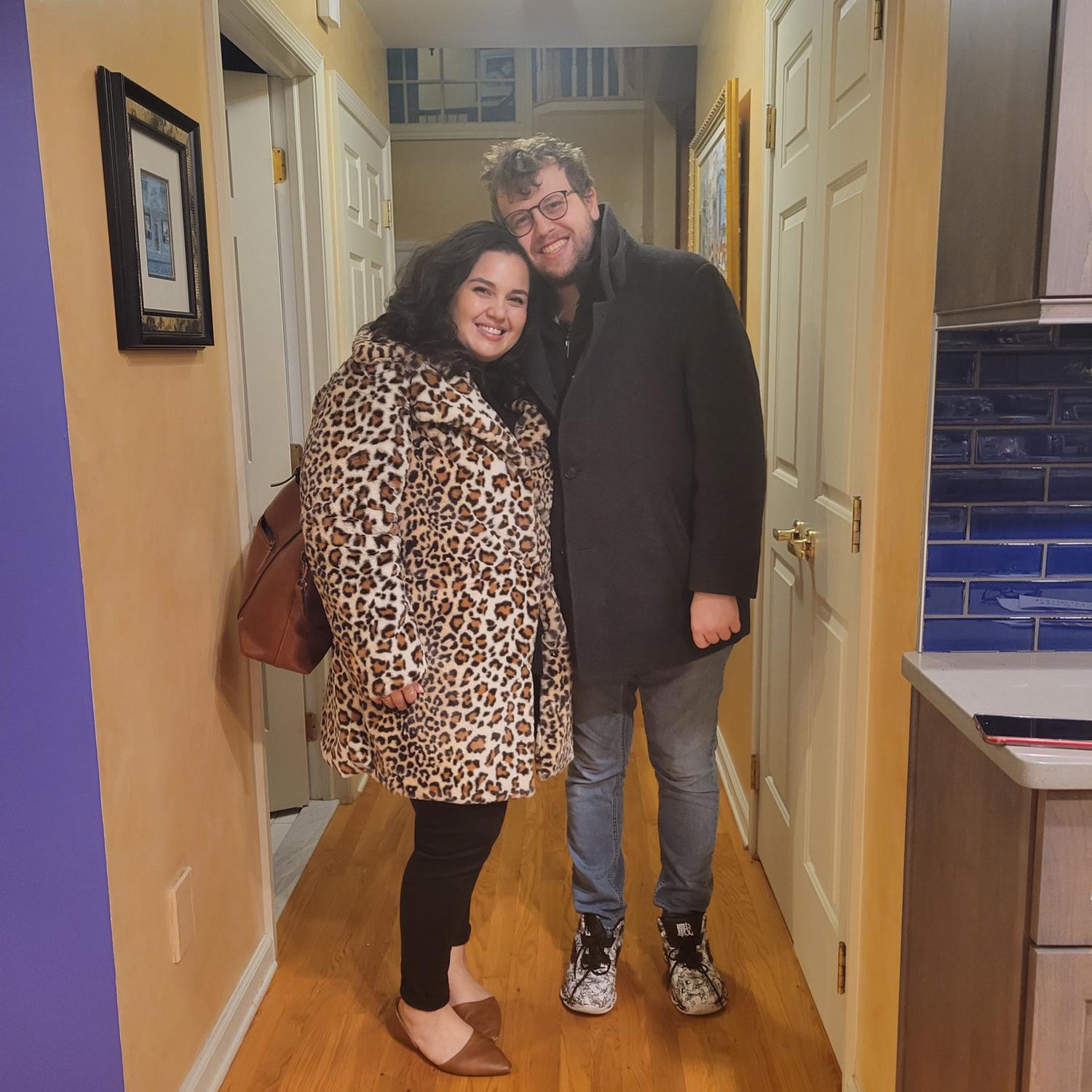 New Year's 2021. We said we wanted to recreate the original photo every year, then promptly forgot to do so in 2022. Whoops.