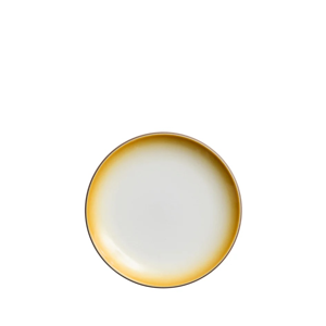 Heath Annual Edition Salad Plate in Butterscotch Fade & Opaque White