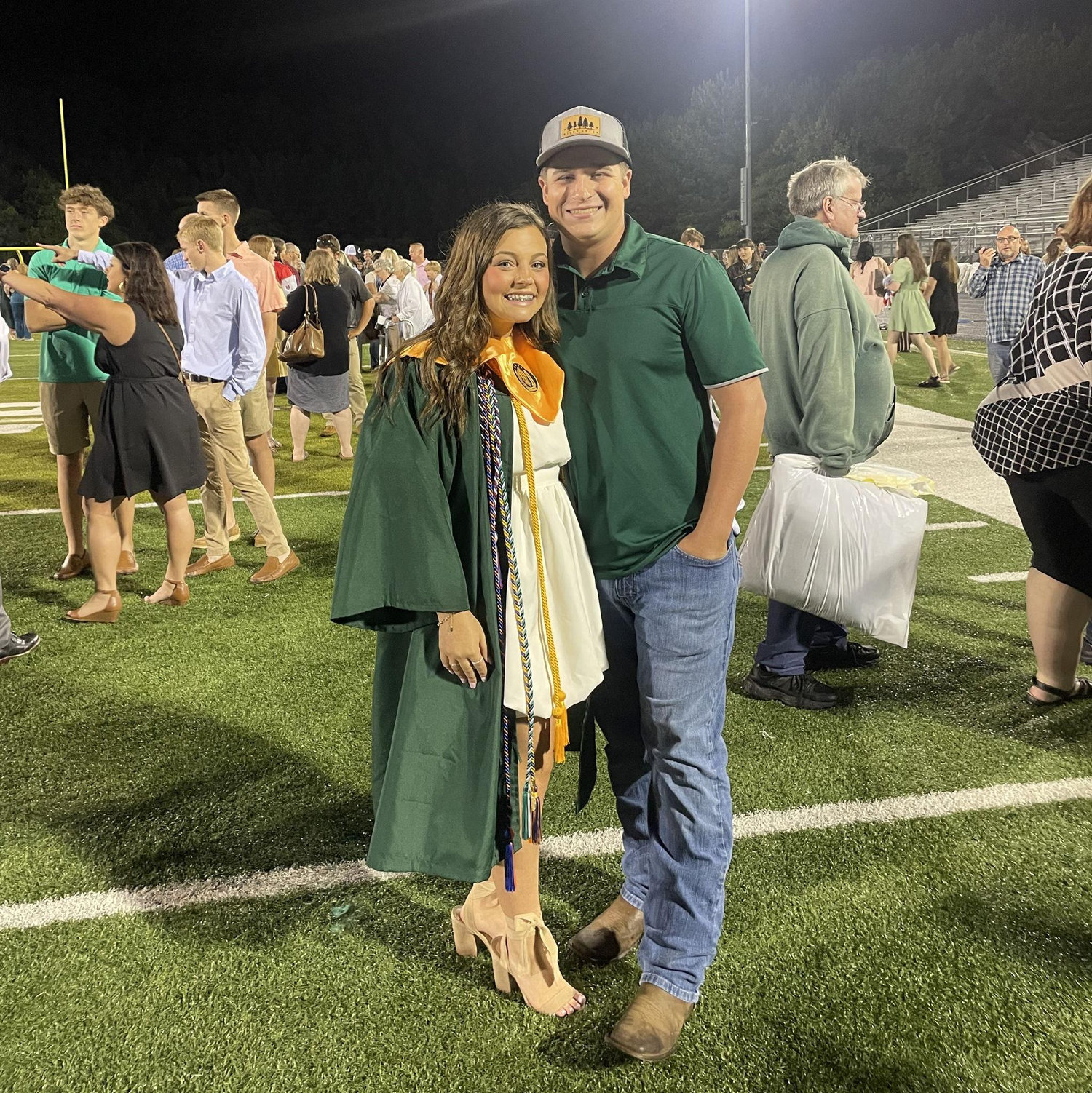 Addie's high school graduation