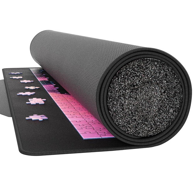 Puzzlup Puzzle Mat Rollup 1500 Pieces - 26 x 47 Inches - Portable Non Slip Jigsaw Puzzle Saver - Premium Mat Suited for Puzzles of 500, 1000 or 1500 Pieces