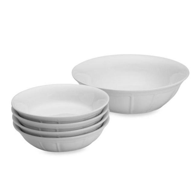Mikasa® Antique White 5-Piece Pasta Set