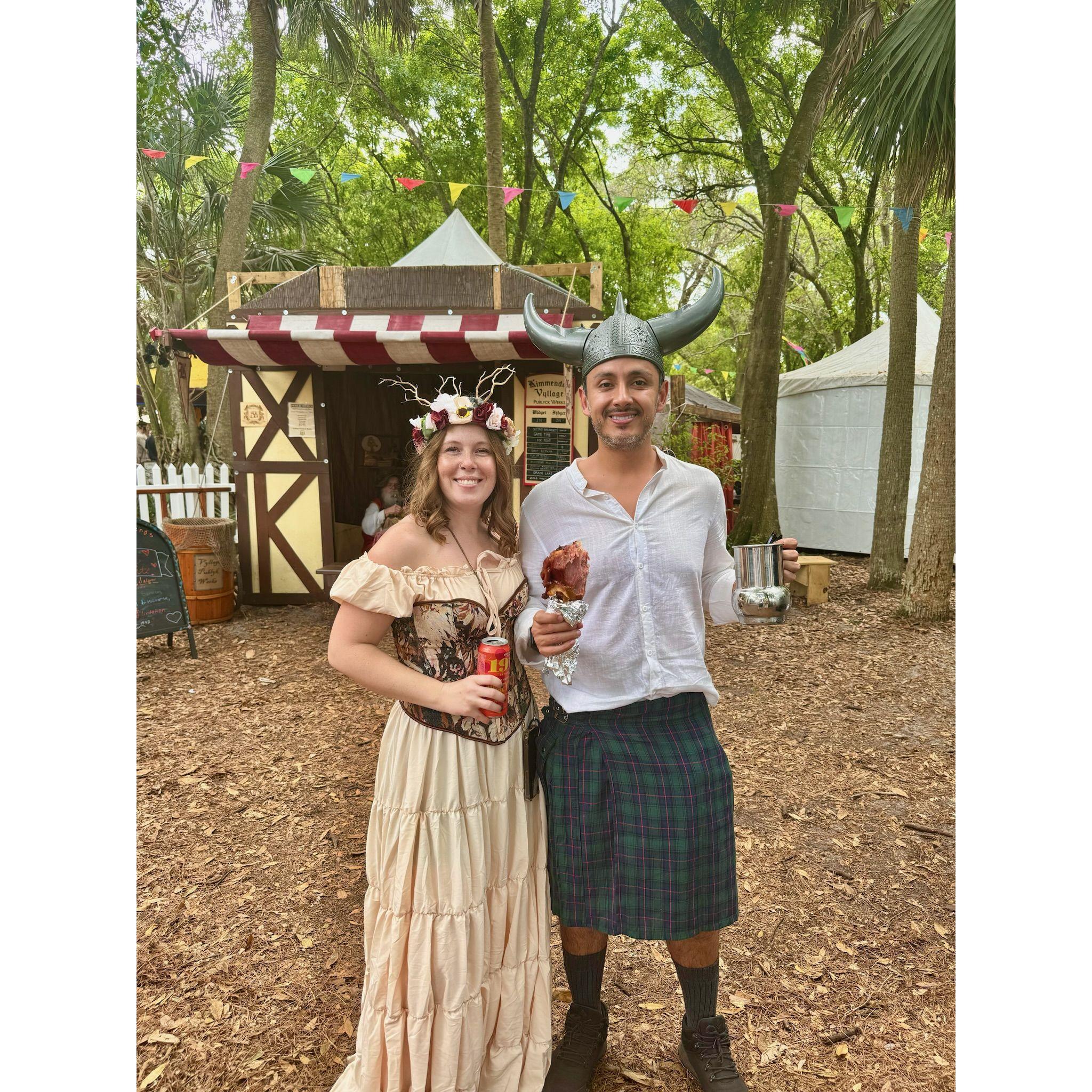 The Renaissance Fair: just trust me, you need to go. The turkey leg is calling your name!