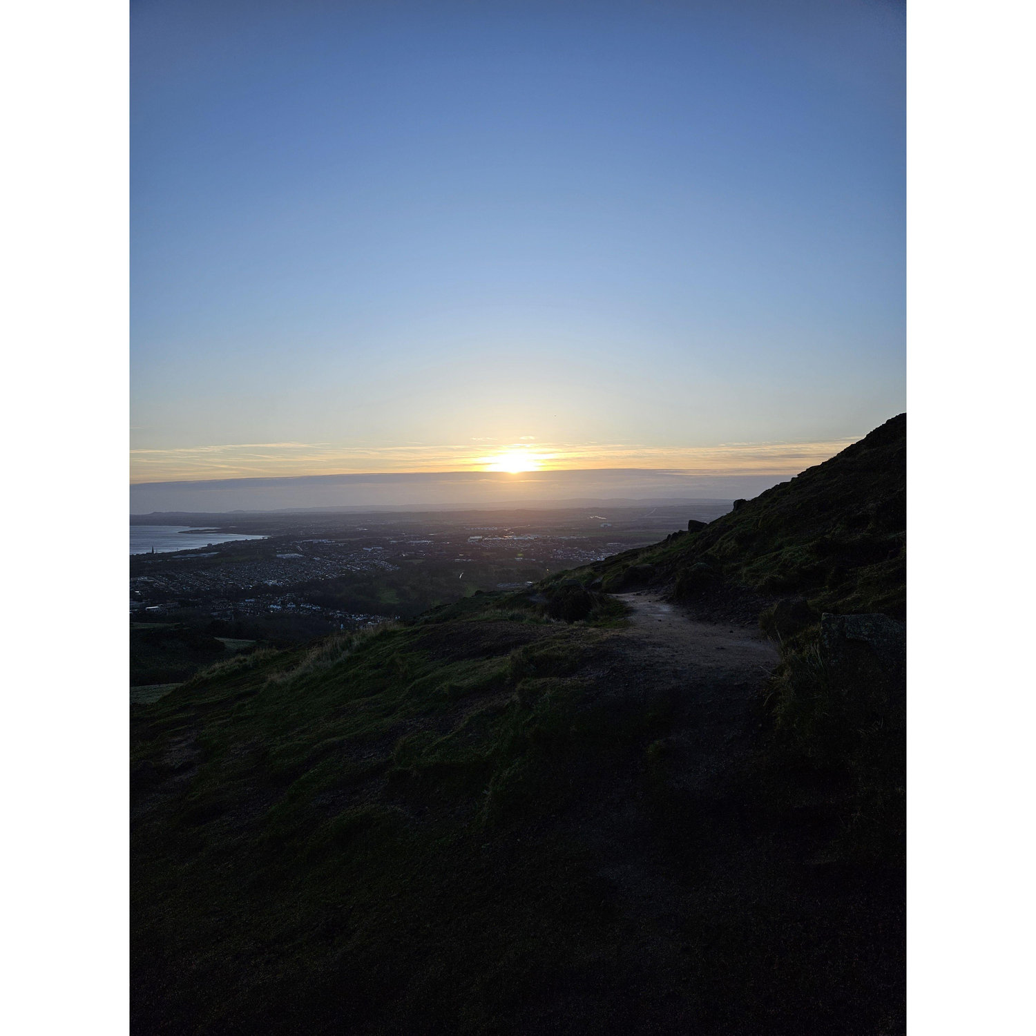 View from the top - sunrise proposal