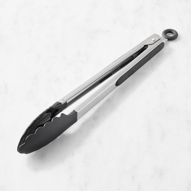 Williams Sonoma Open Kitchen Nylon Tongs, 12"