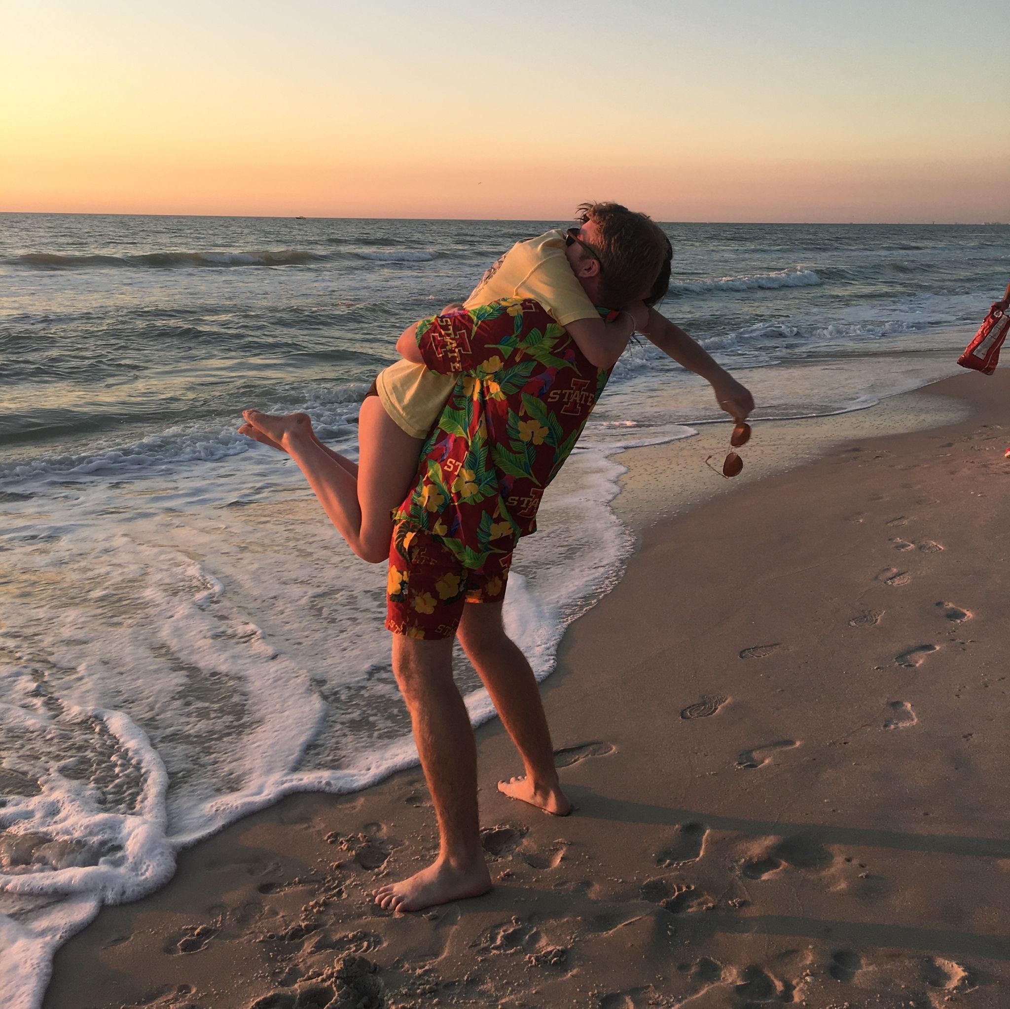 ISU bowl game in Florida, freshman year of college (2019)