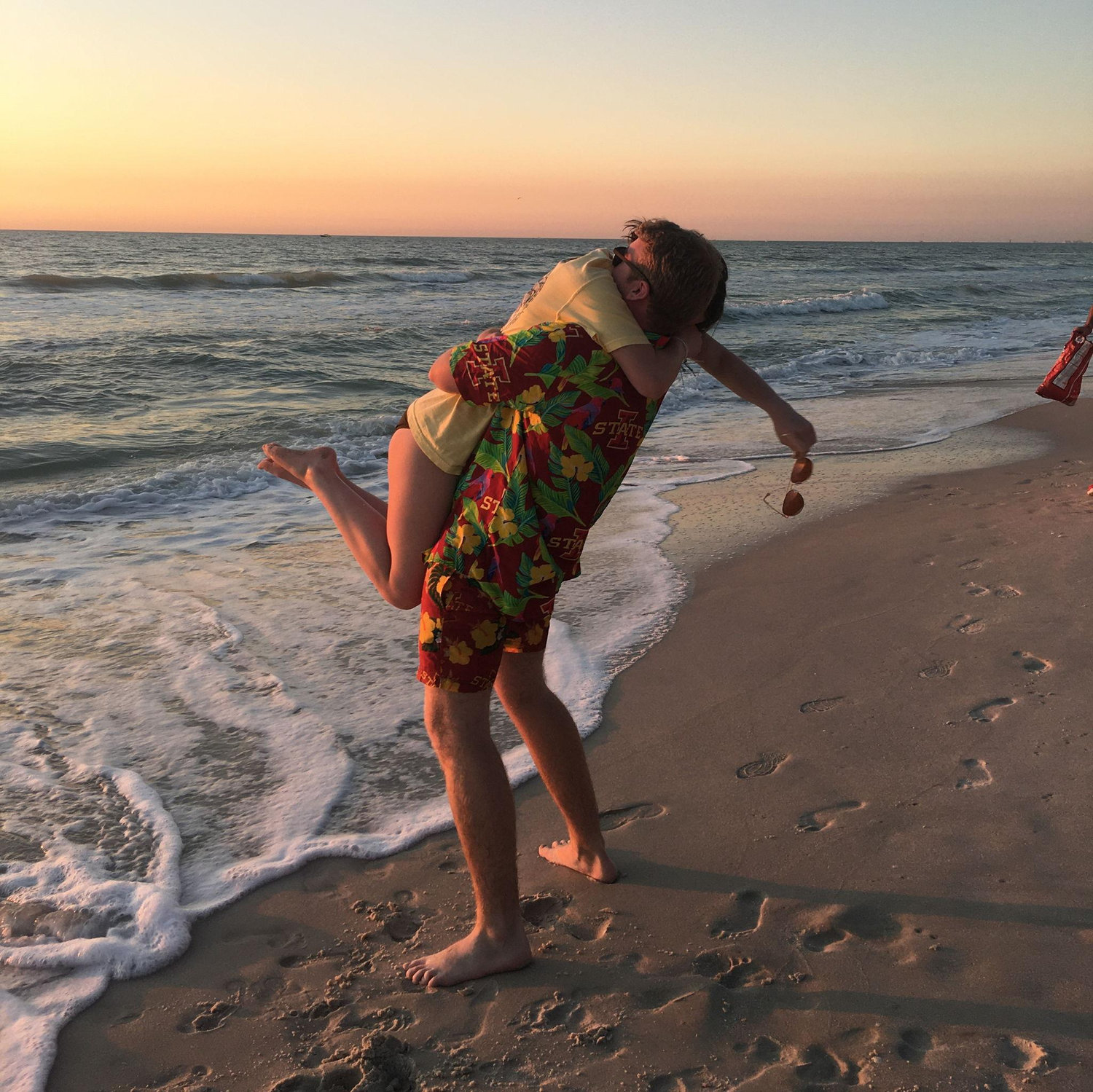 ISU bowl game in Florida, freshman year of college (2019)