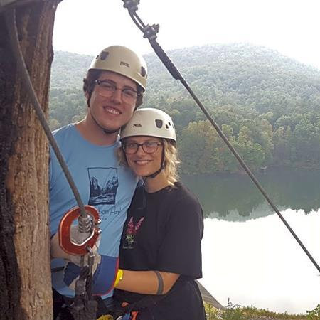 He took her ziplining