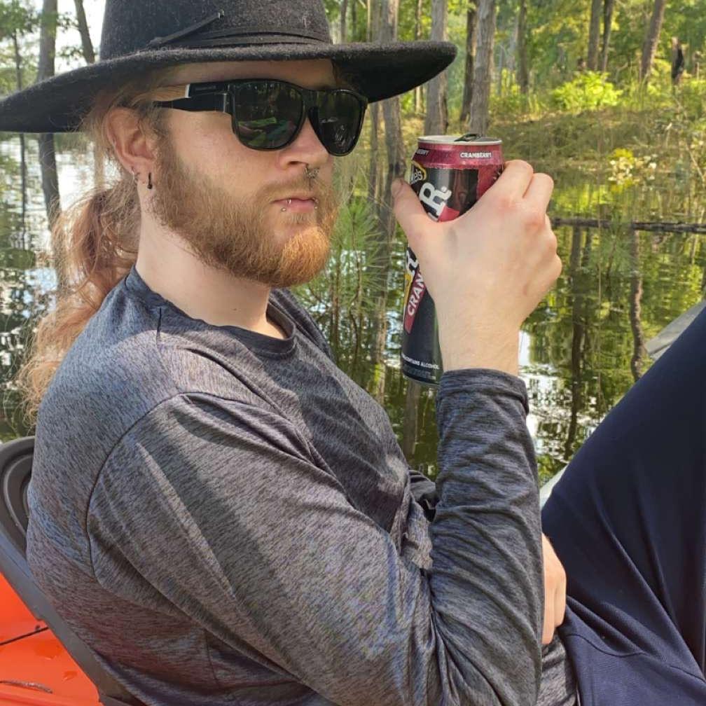 Greg in his natural habitat