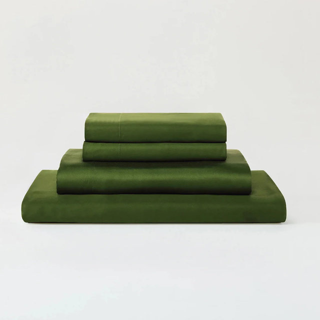 AiryWeight Eucalyptus Sheet Set - Forest / Queen / No Flat Sheet