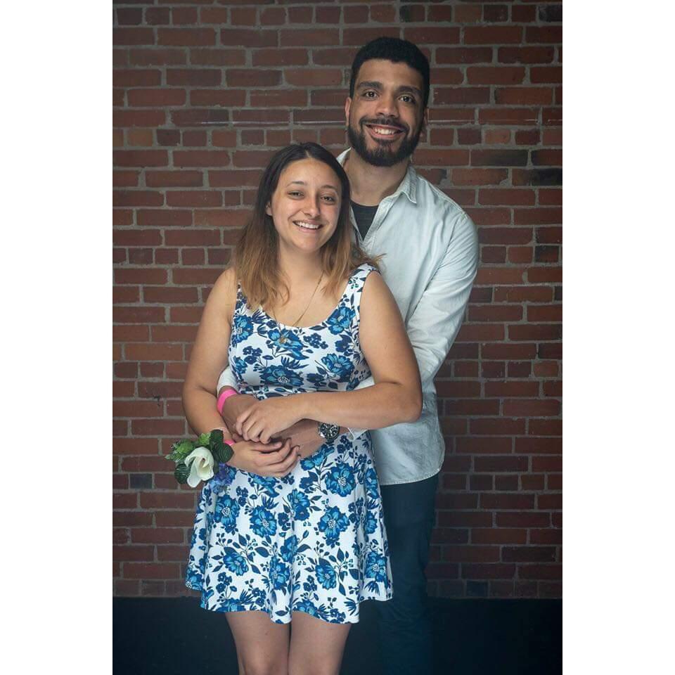 Josuel's high school didn't have a prom, so this was a big moment for him