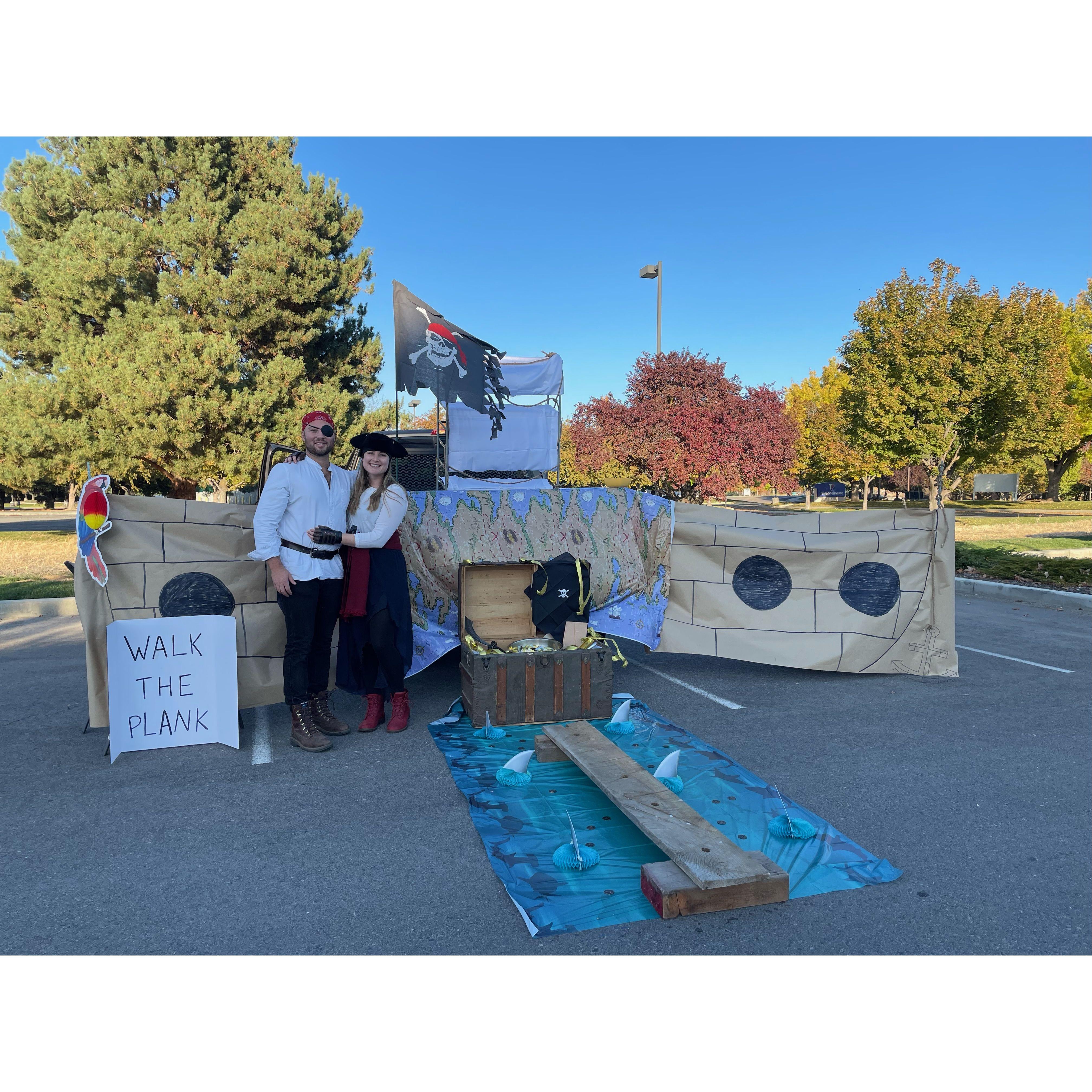 Halloween 2022 - trunk or treating at sea