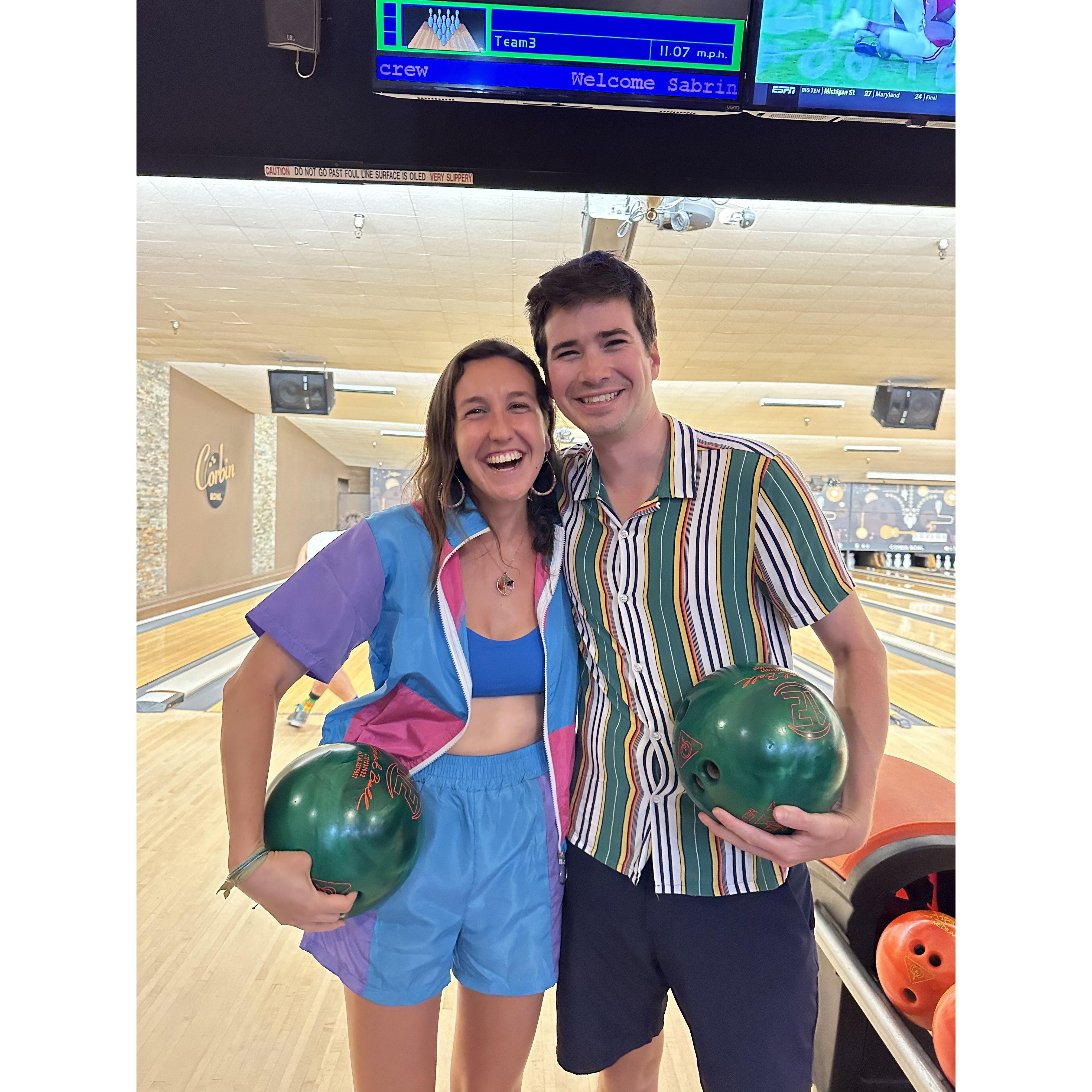 At our first Thunderbowl bowling tournament that we hosted- more to come!!