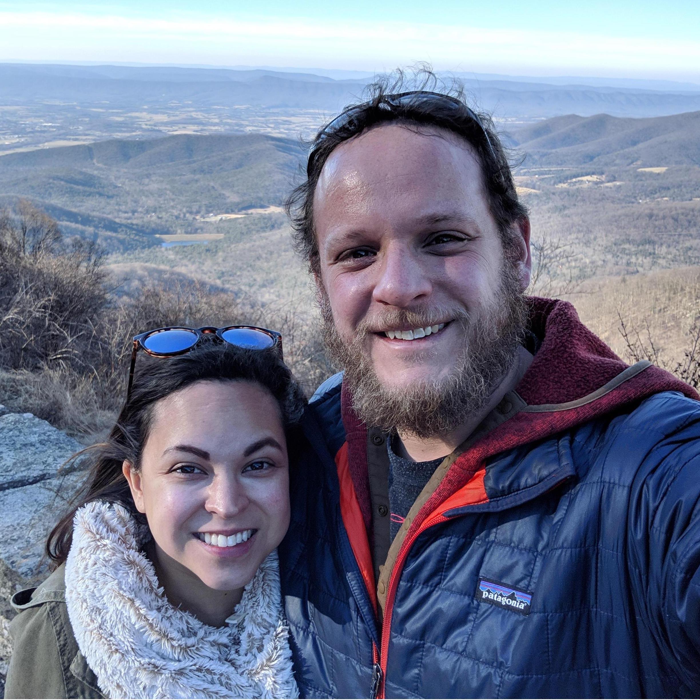 Loving the views on our first trip out to Shenandoah National Park!