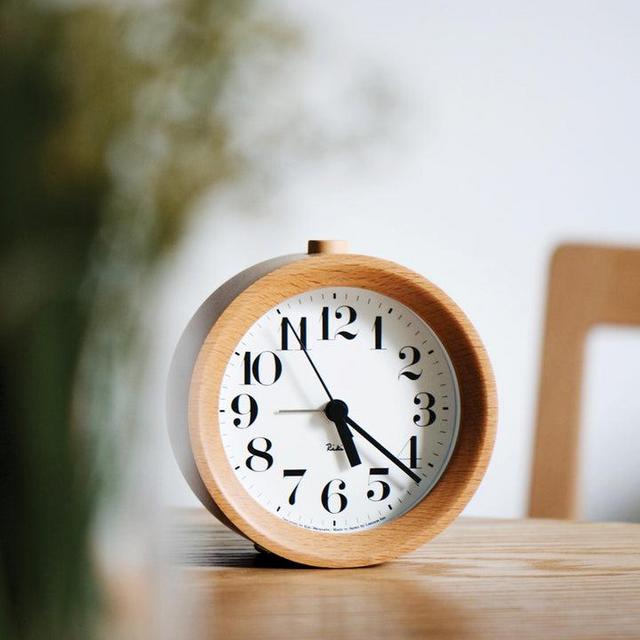 Riki Alarm Clock - Wood