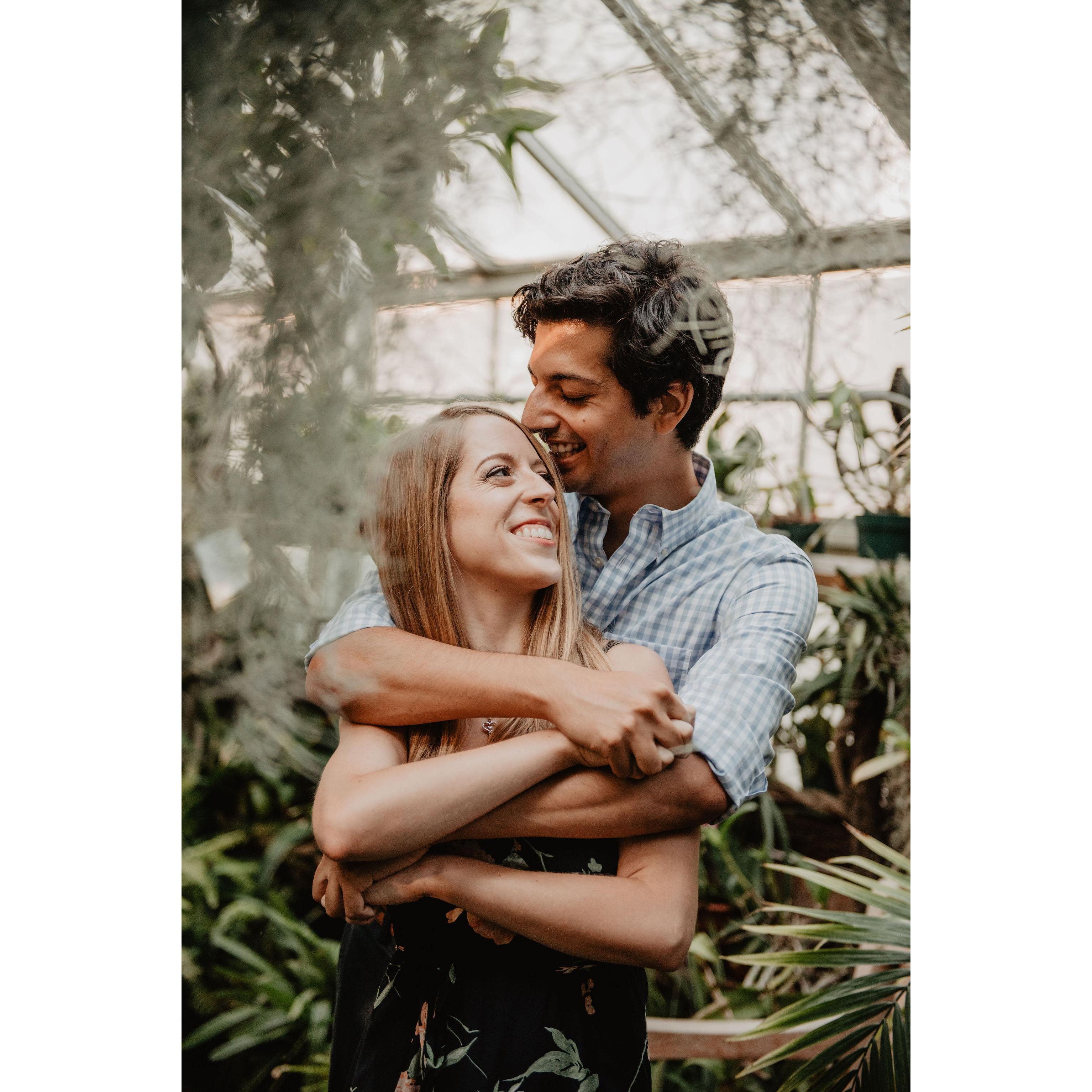 Engagement photos, 2020.