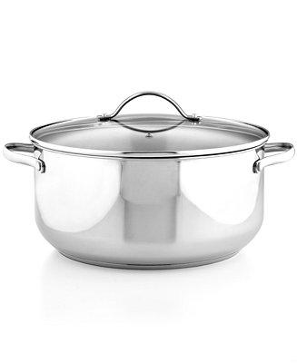 Stainless Steel 8 Qt. Casserole with Lid, Created for Macy's